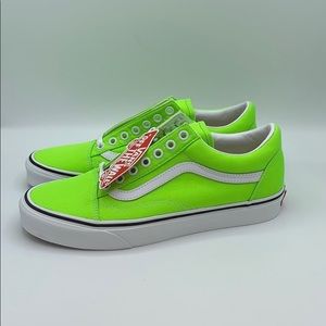 VANS NEON KNOCKOUT GREEN OLD SKOOL